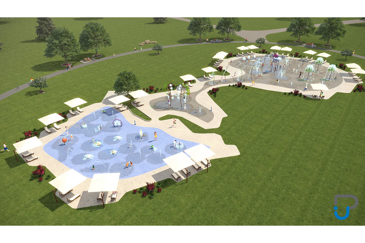 Spray Park - Rendu 3D 